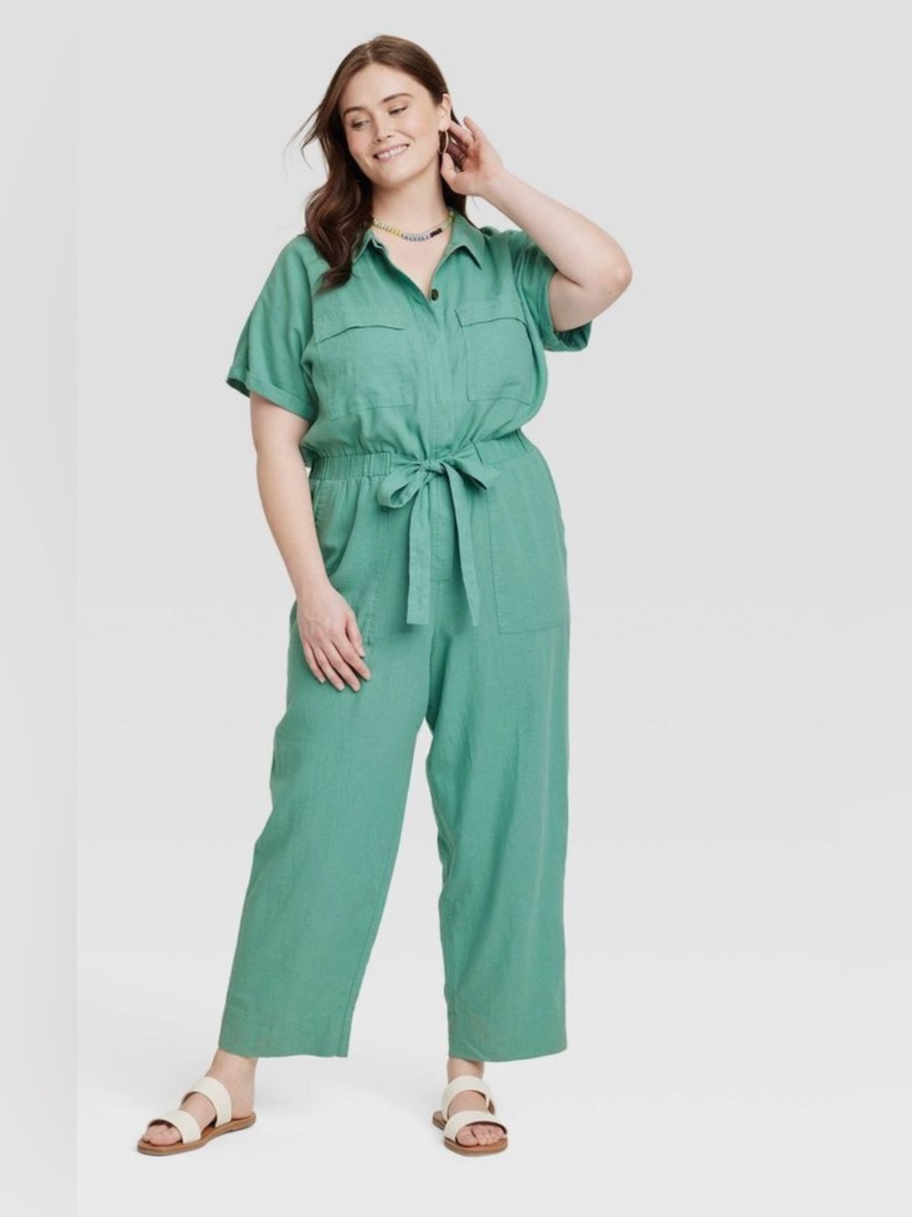 Universal Thread Short Sleeve Utility Jumpsuit / Boilersuit